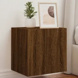vidaxl-scienna-szafka-tv-z-led-brazowy-dab-405x35x40-cm