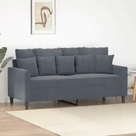 vidaxl-sofa-2-osobowa-ciemnoszary-140-cm-tapicerowana-aksamitem