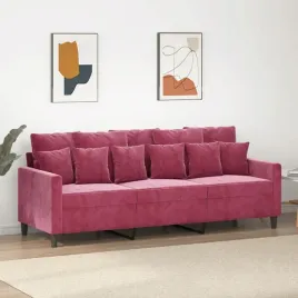 vidaxl-sofa-3-osobowa-winna-czerwien-180-cm-obita-aksamitem