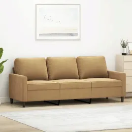 vidaxl-sofa-3-osobowa-brazowa-180-cm-tapicerowana-aksamitem