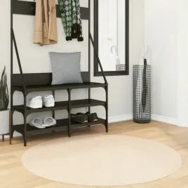 vidaxl-dywan-huarte-z-krotkim-wlosiem-bezowy-o-120-cm