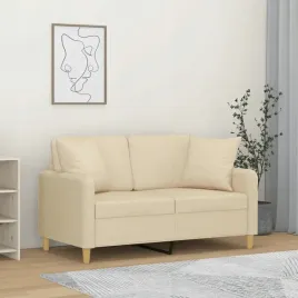 vidaxl-2-osobowa-sofa-z-poduszkami-kremowa-120-cm-tkanina