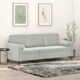 vidaxl-3-osobowa-sofa-z-poduszkami-jasnoszara-180-cm-aksamit