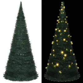 vidaxl-sztuczna-choinka-z-girlandy-z-lampkami-zielona-210-cm