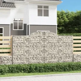 vidaxl-lukowaty-kosz-gabionowy-300x30x160-180-cm-galwanizowane-zelazo