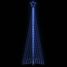 vidaxl-choinka-led-495-led-niebieski-3005-cm