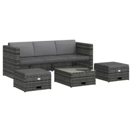 vidaxl-4-cz-zestaw-wypoczynkowy-do-ogrodu-poduszki-rattan-pe-szary