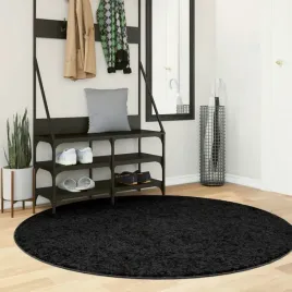 vidaxl-dywan-oviedo-z-krotkim-wlosiem-czarny-o-160-cm