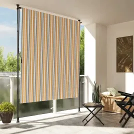 vidaxl-roleta-zewnetrzna-zolto-biala-150x270-cm-tkanina-i-stal