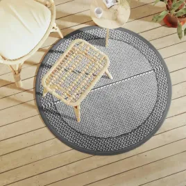 vidaxl-dywan-na-zewnatrz-arakil-szary-o120-cm-pp