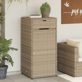 vidaxl-szafka-ogrodowa-bezowa-55x55x111-cm-polirattan