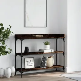 vidaxl-stolik-konsolowy-z-polkami-przydymiony-dab-100x30x80-cm