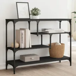 vidaxl-stolik-konsolowy-czarny-100x30x75-cm