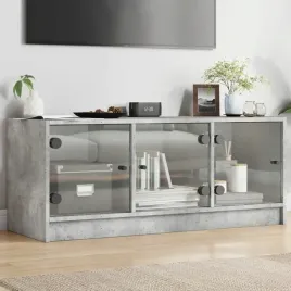 vidaxl-szafka-tv-ze-szklanymi-drzwiami-szarosc-betonu-102x37x42-cm