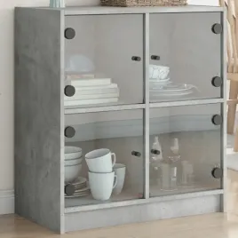 vidaxl-szafka-ze-szklanymi-drzwiami-szarosc-betonu-68x37x755-cm