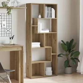 vidaxl-regal-na-ksiazki-artisan-oak-67x24x161-cm-drewno-konstrukcyjne