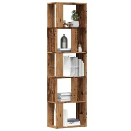vidaxl-regal-na-ksiazki-przegroda-kolor-starego-drewna-45x24x159-cm