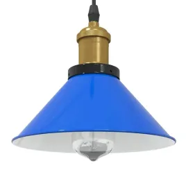 vidaxl-lampa-wiszaca-z-regulacja-wysokosci-e27-polysk-ciemnoniebieski