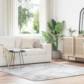 vidaxl-dywan-shaggy-z-dlugim-wlosiem-navarra-srebrnoszary-200x200cm