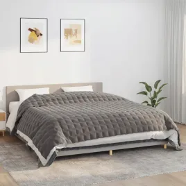 vidaxl-koc-obciazeniowy-szary-235x290-cm-15-kg-tkanina