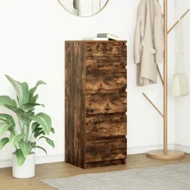 vidaxl-komoda-z-szufladami-dab-wedzony-375x35x99-cm-drewno-klejone
