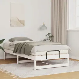 vidaxl-ramka-lozka-bialy-90-x-190-cm-lite-drewno-sosnowe
