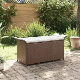 vidaxl-lawka-ogrodowa-z-poduszka-brazowa-116x46x57-cm-polirattan