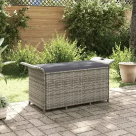 vidaxl-lawka-ogrodowa-z-poduszka-szara-116x46x57-cm-polirattan