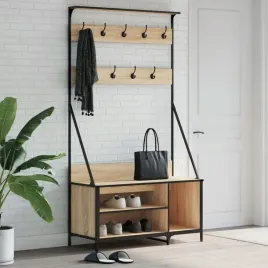 vidaxl-wieszak-na-ubrania-z-miejscem-na-buty-dab-sonoma-100x41x184-cm
