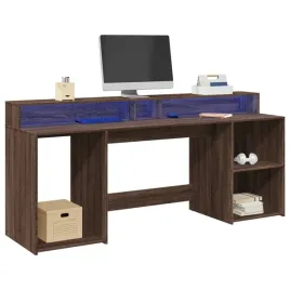 vidaxl-biurko-z-podswietleniem-led-brazowy-dab-200x55x91-cm