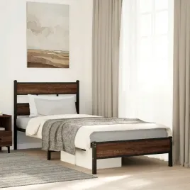 vidaxl-lozko-bez-materaca-brazowy-dab-80x200-cm