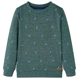bluza-dziecieca-ciemnozielony-melanz-116