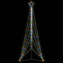 vidaxl-choinka-led-525-diod-led-kolorowa-302-cm