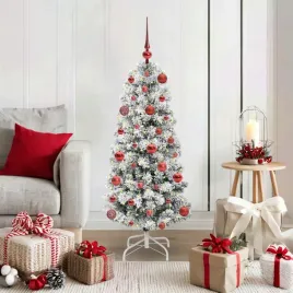 vidaxl-sztuczna-choinka-z-zawiasami-z-podstawa-zielono-bialy-120-cm