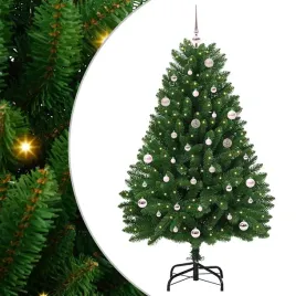vidaxl-sztuczna-choinka-z-150-diodami-led-zielony-150-cm-pvc-i-metal