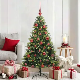 vidaxl-sztuczna-skandynawska-choinka-z-zawiasami-150-led-150-cm
