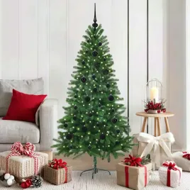 vidaxl-choinka-z-150-diodami-led-z-podstawa-zielony-150-cm-pe
