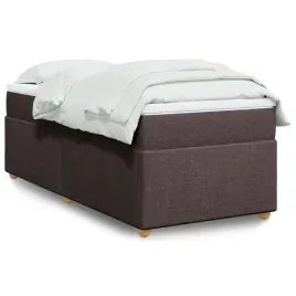 vidaxl-lozko-kontynentalne-z-materacem-brazowe-tkanina-90x190-cm