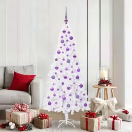 vidaxl-sztuczna-choinka-z-300-diodami-led-bialy-180-cm-pvc-i-stal