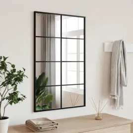 vidaxl-lustro-scienne-czarne-50x80-cm-prostokatne-zelazo