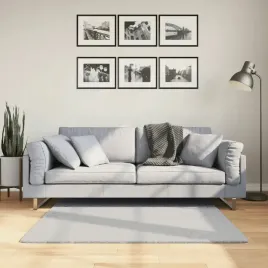 vidaxl-dywan-huarte-z-krotkim-wlosiem-szary-120x120-cm