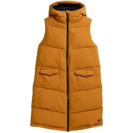 kamizelka-damska-4f-jasny-braz-h4z21-kudp004-82s-xs