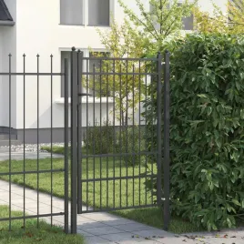 vidaxl-brama-ogrodzeniowa-baarlo-100-x-150-cm-metal-czarny-zamykane