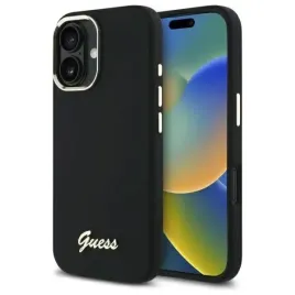 etui-guess-silicone-script-metal-logo-and-frame-na-iphone-16-plus-czarne