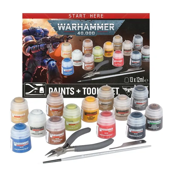 40K PAINTS and TOOLS