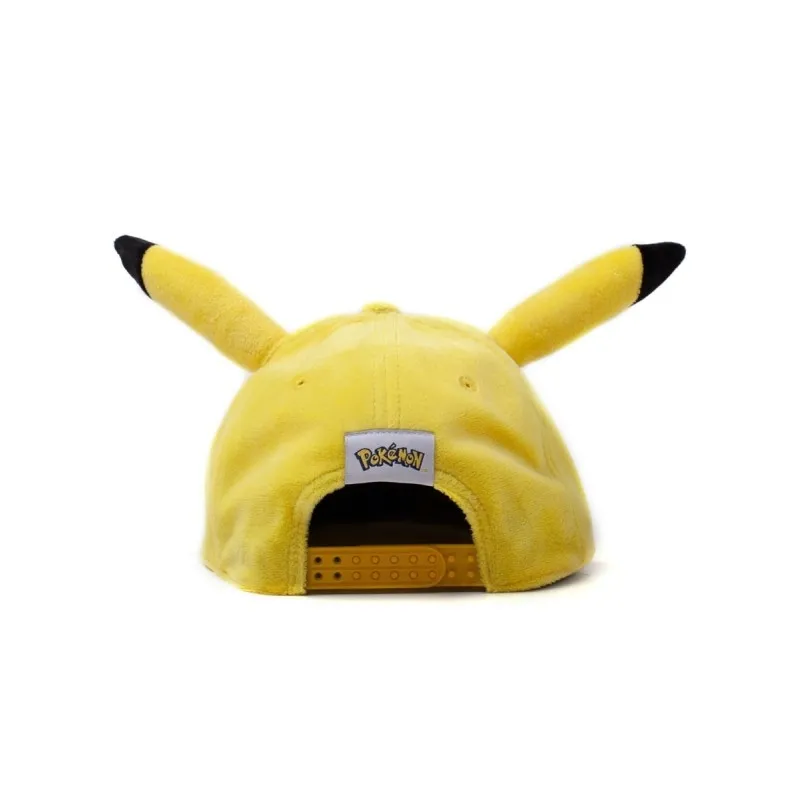 pokemon-plush-snapback-cap-embarrassed-pikachu-stan-nowy