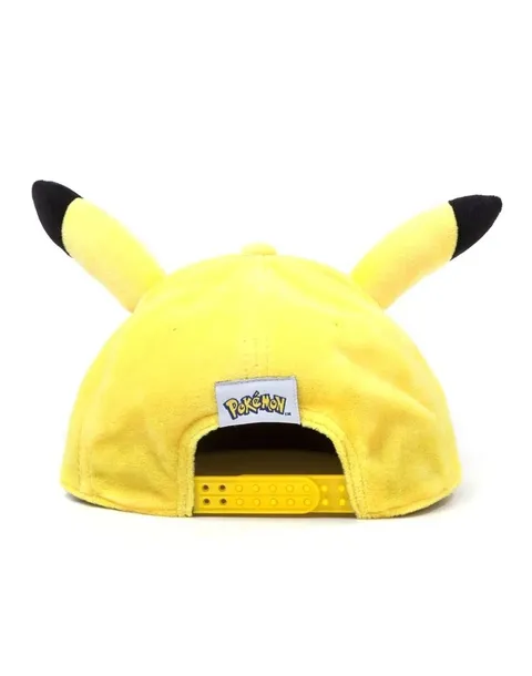 pokemon-plush-snapback-cap-embarrassed-pikachu-kolor-zolty
