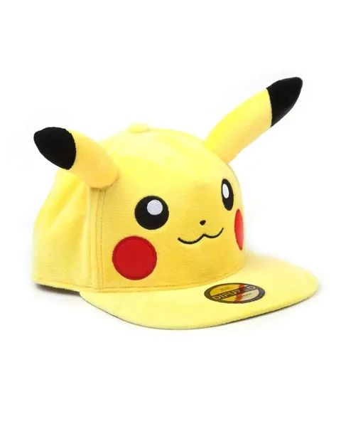pokemon-plush-snapback-cap-embarrassed-pikachu-typ-czapka