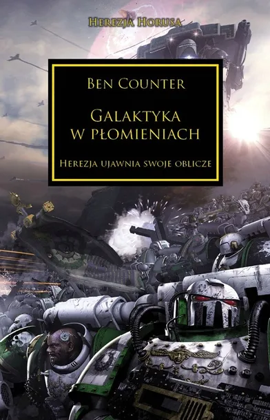 Galaktyka w płomieniach Ben Counter