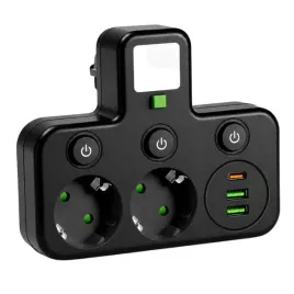 przedluzacz-adapter-listwa-zasilajaca-2-gniazda-2-x-usb-a-1-x-usb-c-led
